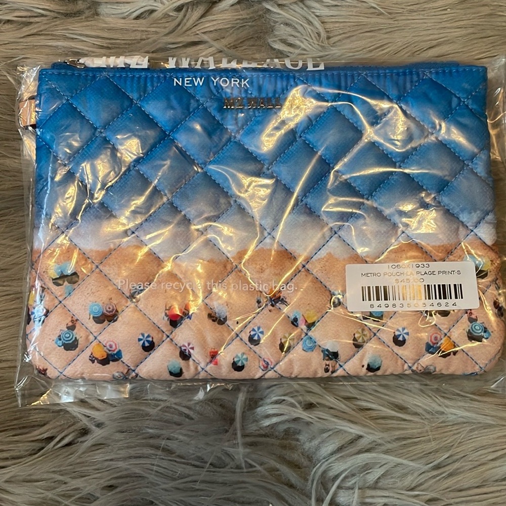 ☀️💐WEEKEND SALE! LIMITED EDITION! MZ Wallace Small Metro Pouch in La Plage